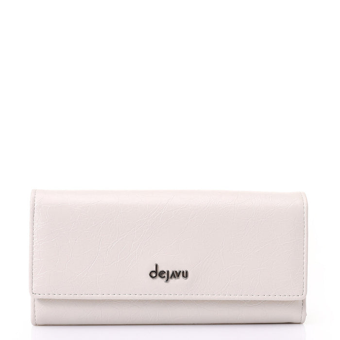 BUX-DJTX-002 Leather Flap Long Wallet