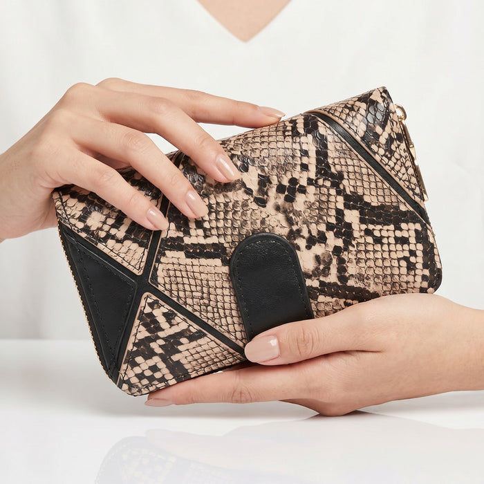 BUX-DJTX-005 Zipper Pocket Wallet