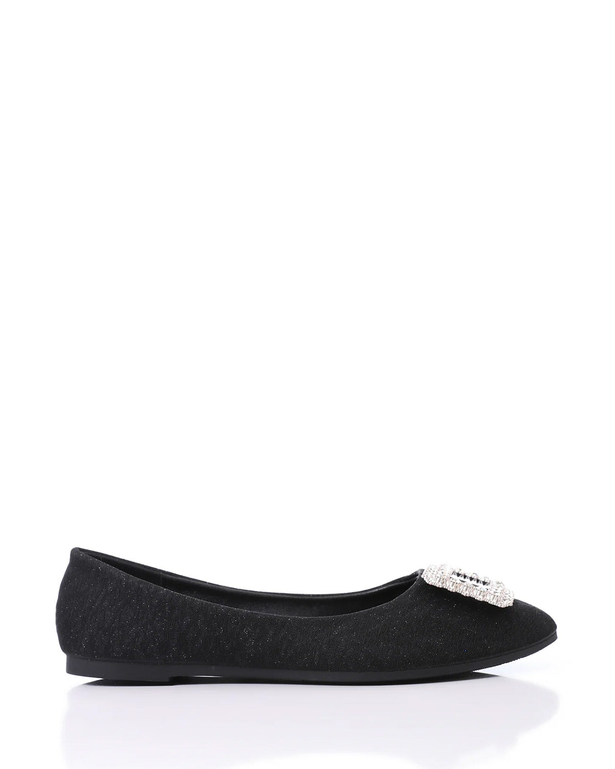 FAN-DJTF-009 Studded Throat Leather Flats