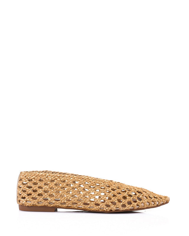 FAN-DJTX-012 Straw Pointed Ballerina