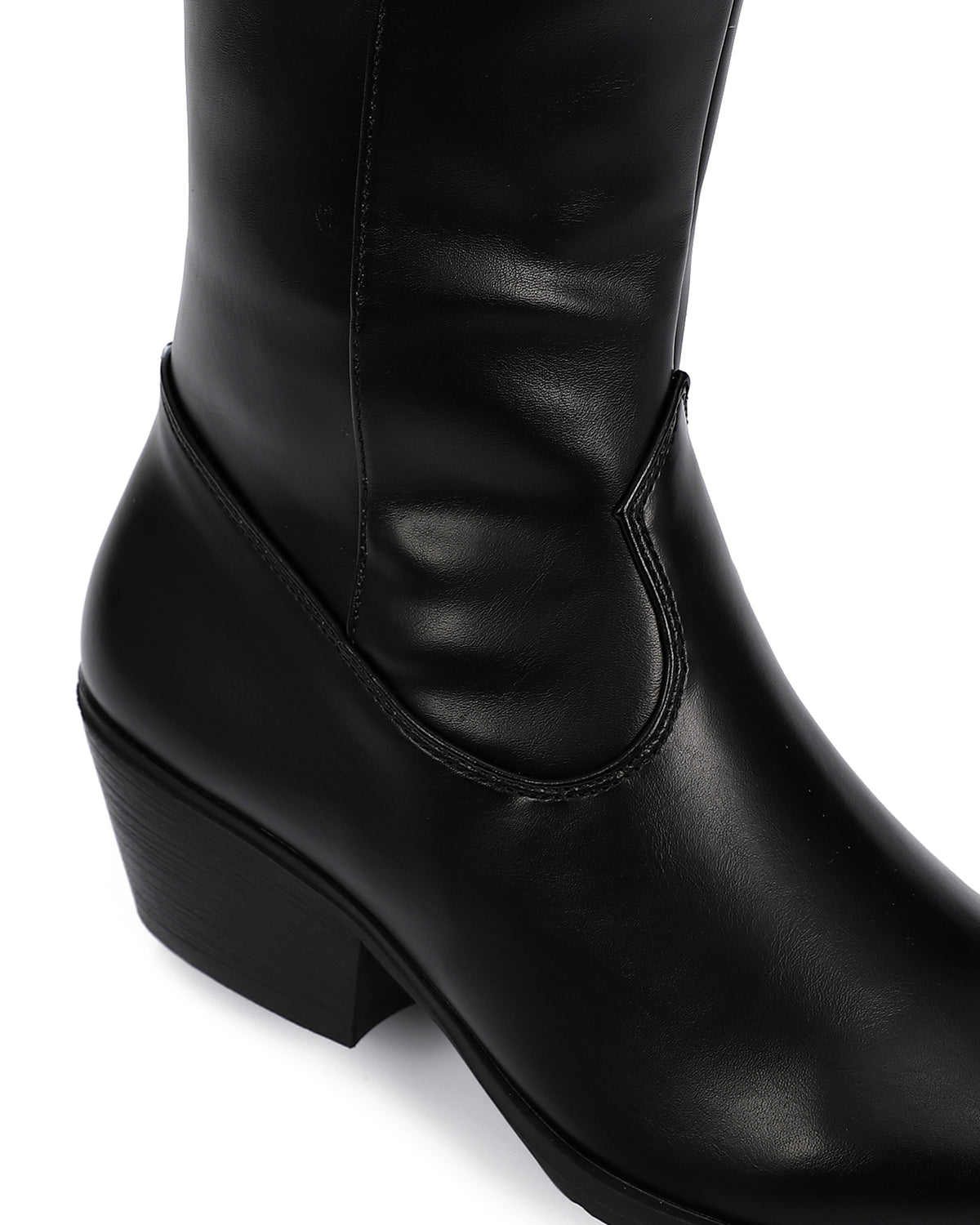 GPS-DVTV-001 High-Neck Leather Boots