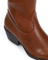 GPS-DVTV-001 High-Neck Leather Boots