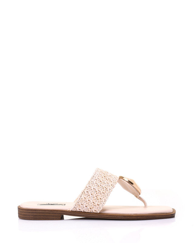 HOT-DJTX-013 Straw Thong Slipper