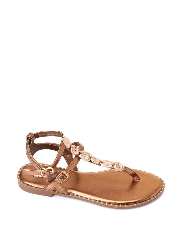 HOT-DJTX-016 Multi Strap Ankle Sandals