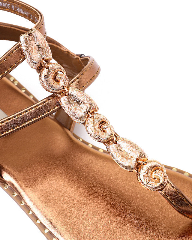 HOT-DJTX-016 Flat Sandal Shoes