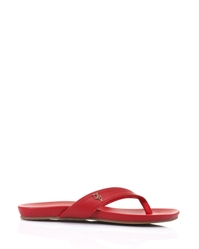 HOT-DJTX-029 Plain Basic Leather Slipper