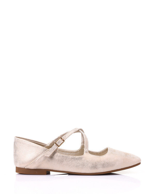 HOT-DJTX-043 Cross Over Starps Trendy Ballerina