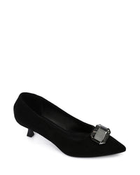 JAL-DVTV-009 Diamond Crystal Toe Cap Heels