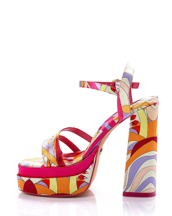 PRD-DJTH-002 Toecap Straps Self Patterned Sandals