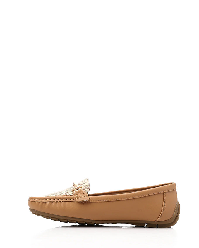 RUI-DJTF-007 Cosmic Latte Flat Loafer