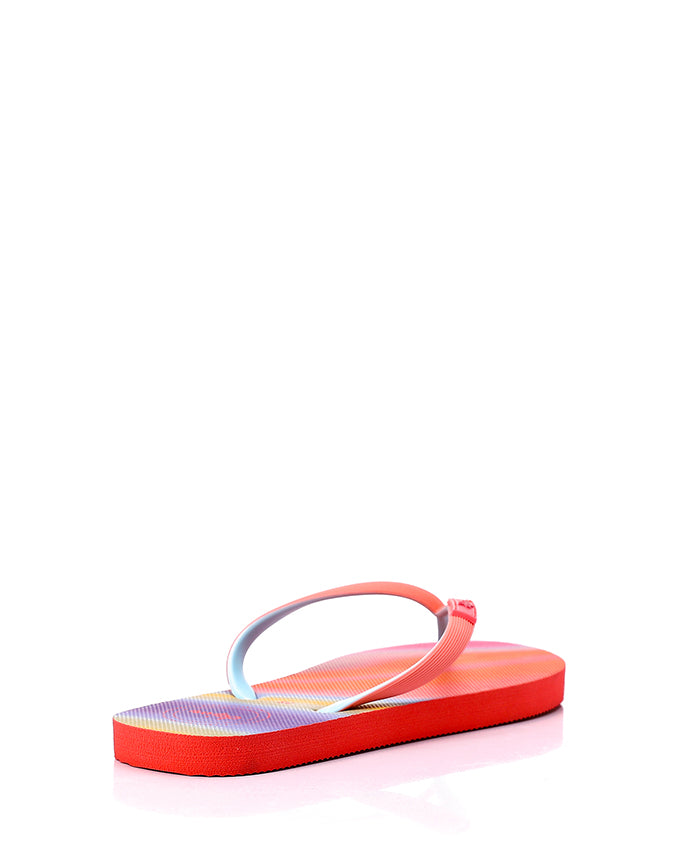 TIM-DJTH-001 Tie Dye Pattern Rubber Flip Flop