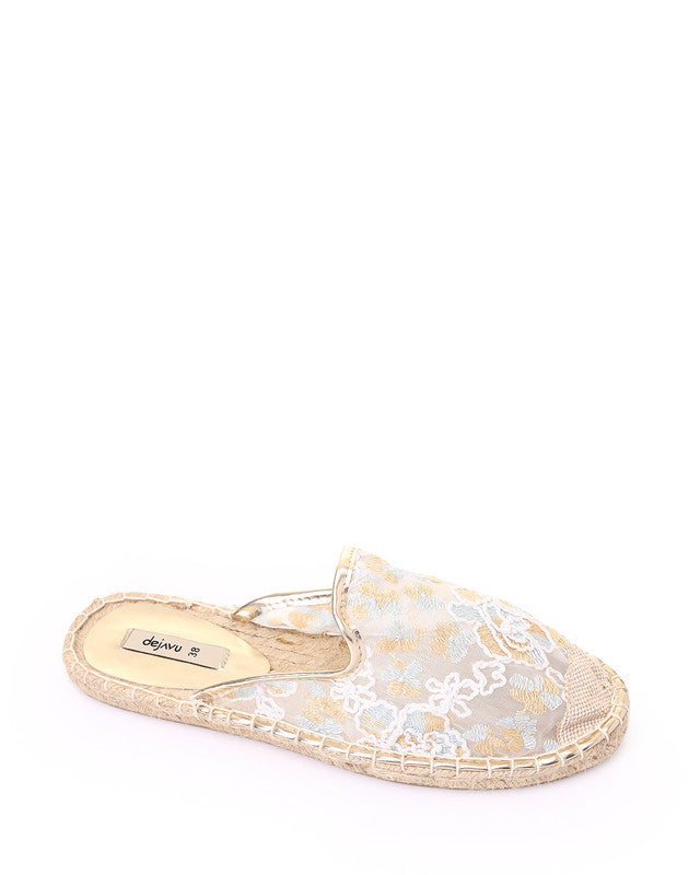 XIE-DJTX-006 Embroidery Summer Mules