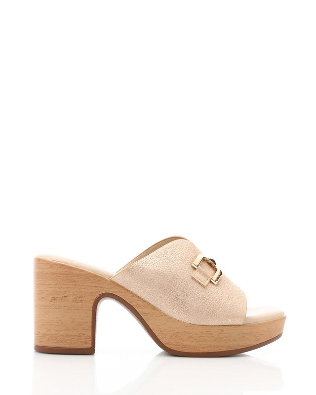 CHE-DJTX-006 Block Slipper Shoes