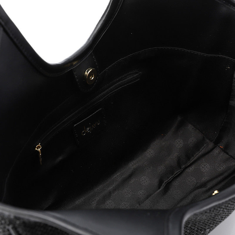 DEE-DJTX-003 Suede Detail Shoulder Bag