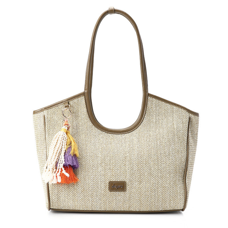 DEE-DJTX-003 Suede Detail Shoulder Bag