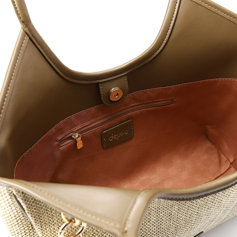 DEE-DJTX-003 Suede Detail Shoulder Bag