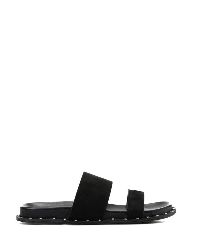 FAN-DJTV-001 Clear Serenity Studded Slipper