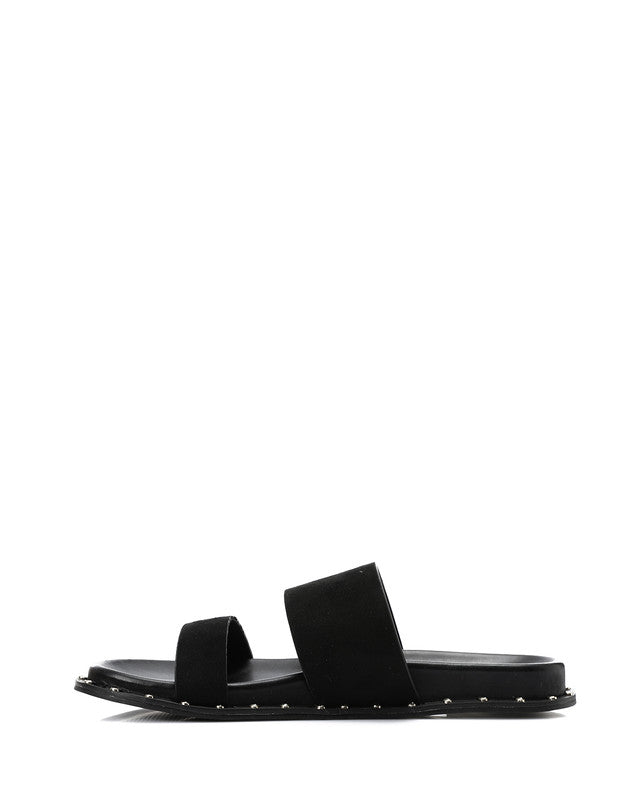 FAN-DJTV-001 Clear Serenity Studded Slipper