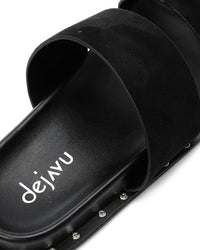 FAN-DJTV-001 Clear Serenity Studded Slipper