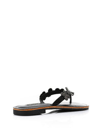 FAN-DJTV-005 Decorated Flowery Slipper