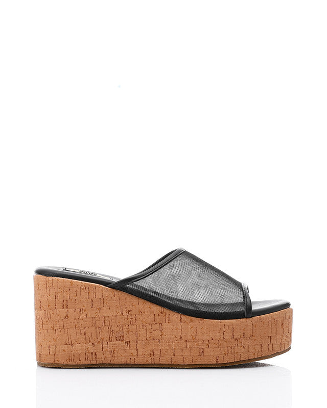 FAN-DJTV-008 Midnight Breeze Wedge Slipper