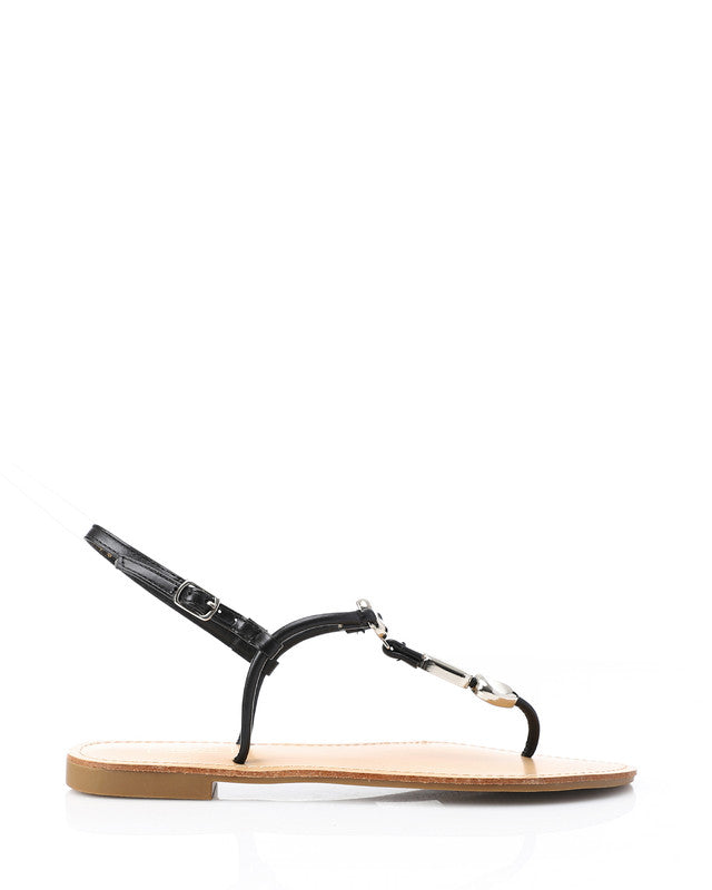 FAN-DJTX-001 Criss-Cross Strap Sandal