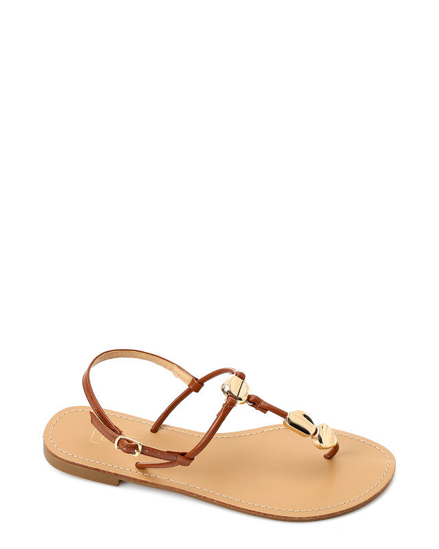 FAN-DJTX-001 Criss-Cross Strap Sandal