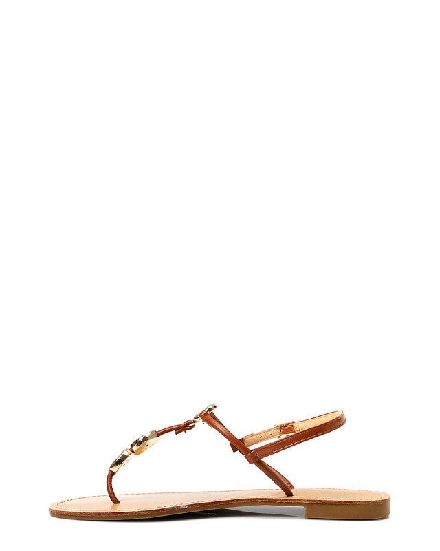 FAN-DJTX-001 Criss-Cross Strap Sandal