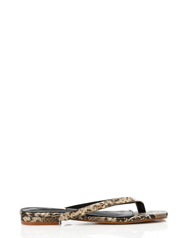 FAN-DJTX-004 Thong Leather Flip Flop