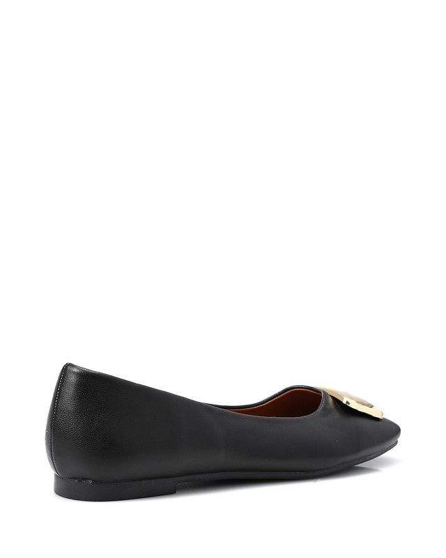 FAN-DJTX-008 Leather Ballerina