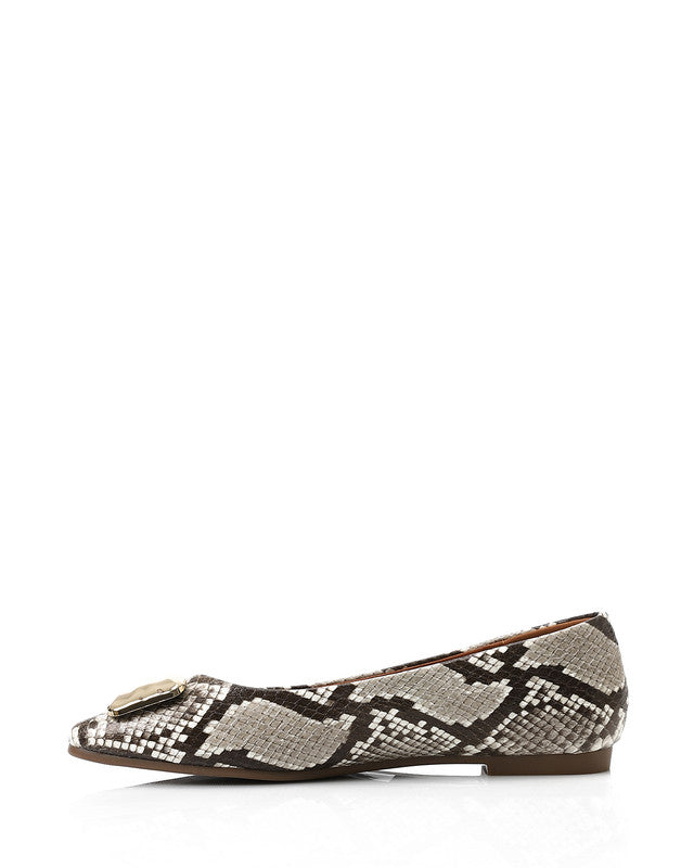 FAN-DJTX-008 Leather Ballerina