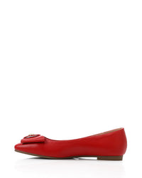 FAN-DJTX-019 Leather Ballerina