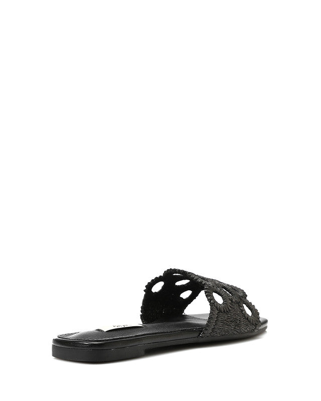 FAN-DJTX-020 Strappy Flat Slippers