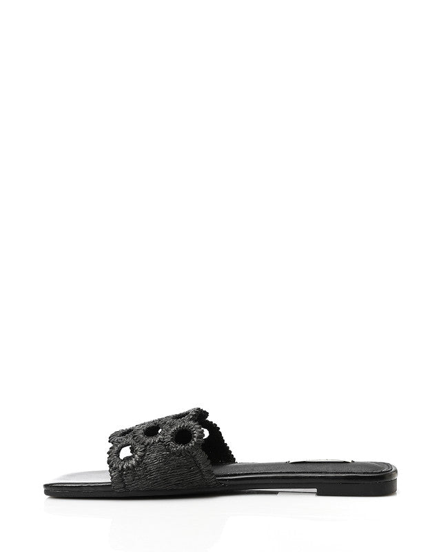 FAN-DJTX-020 Strappy Flat Slippers