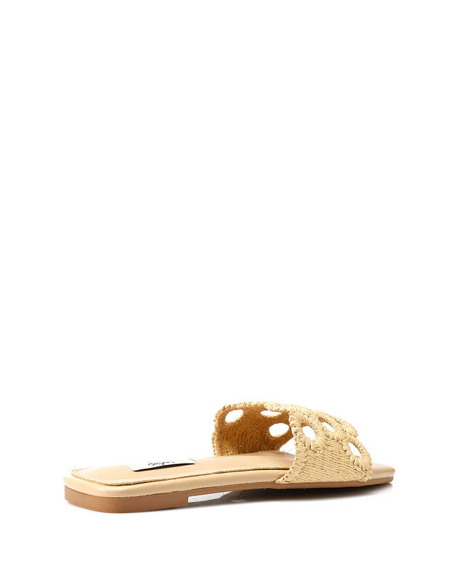FAN-DJTX-020 Strappy Flat Slippers
