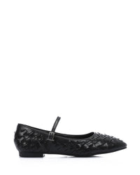 FAN-DVTV-001  Leather Ballets With Buckle