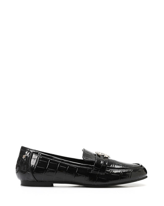 FAN-DVTX-002 Formal Leather Buckle Loafer