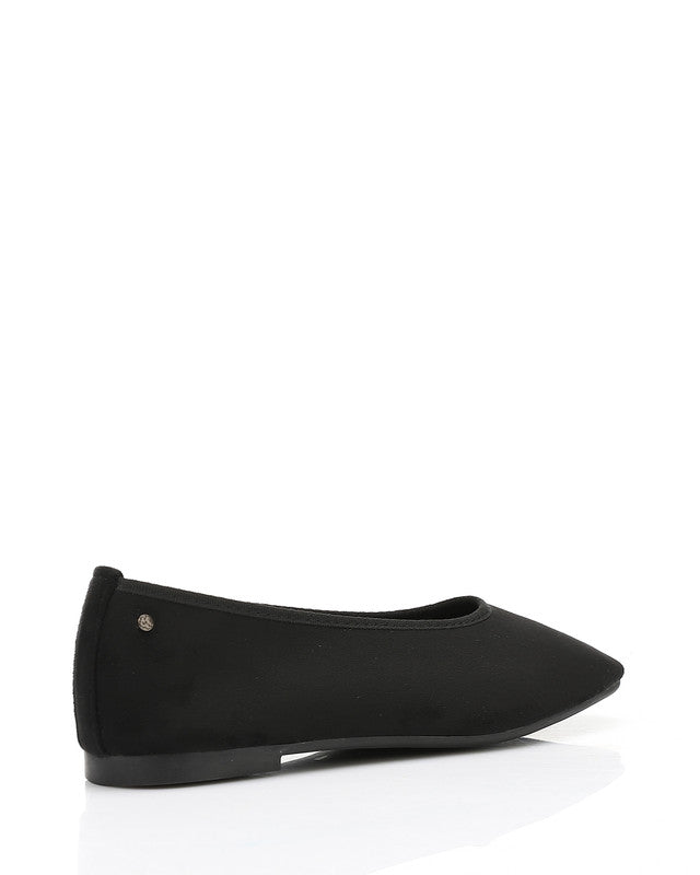 FAN-DVTX-004 Suede Simple Ballerina