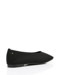FAN-DVTX-004 Suede Simple Ballerina