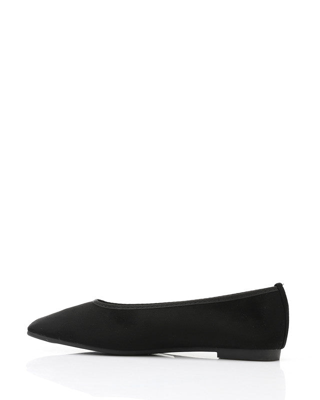 FAN-DVTX-004 Suede Simple Ballerina