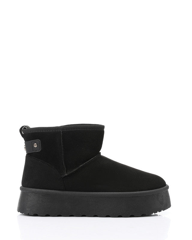 GER-DVTX-002 Ankle Suede Stitched Boot
