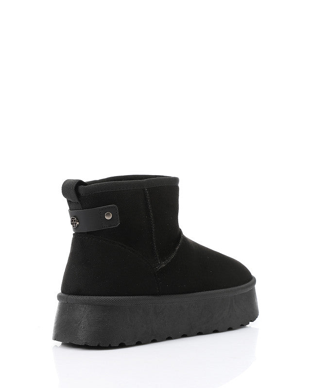 GER-DVTX-002 Ankle Suede Stitched Boot