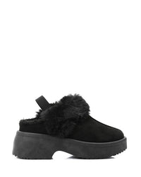 GER-DVTX-004 Slip On Plain Suede Mules