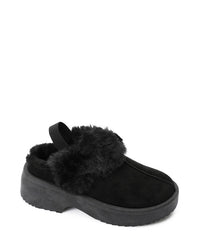 GER-DVTX-004 Slip On Plain Suede Mules