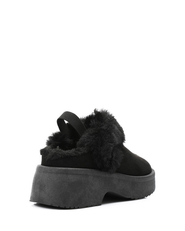 GER-DVTX-004 Slip On Plain Suede Mules