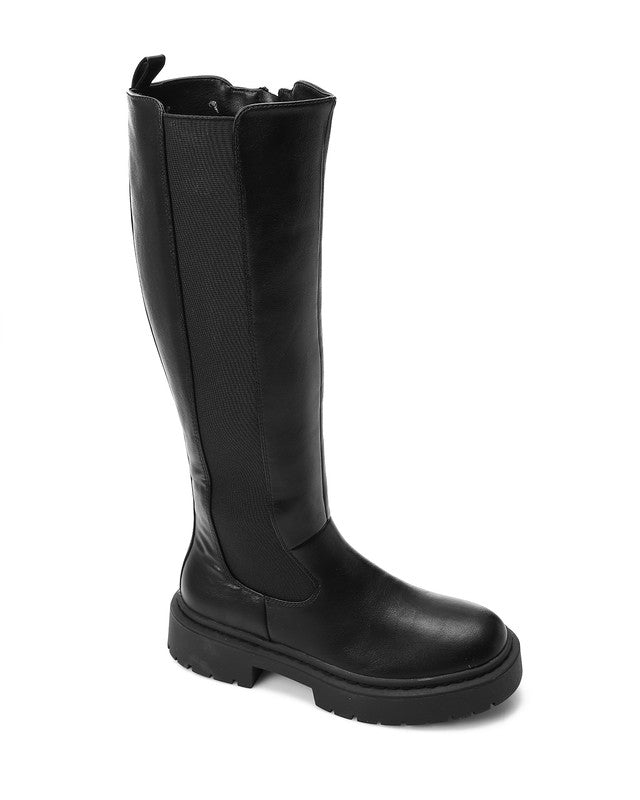 GER-DVTX-007 Elastic Combat Knee High Boots