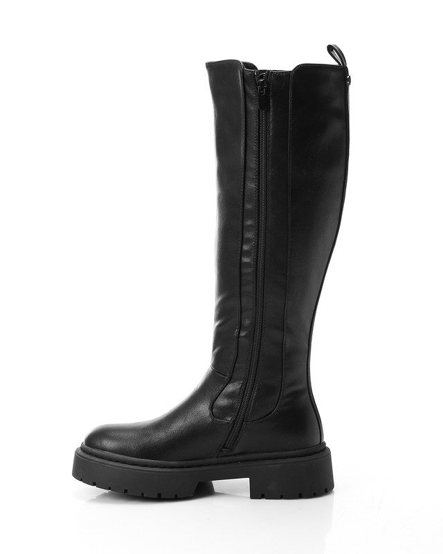 GER-DVTX-007 Elastic Combat Knee High Boots