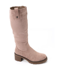 GER-DVTX-009  High Knee Full Zipper Boot