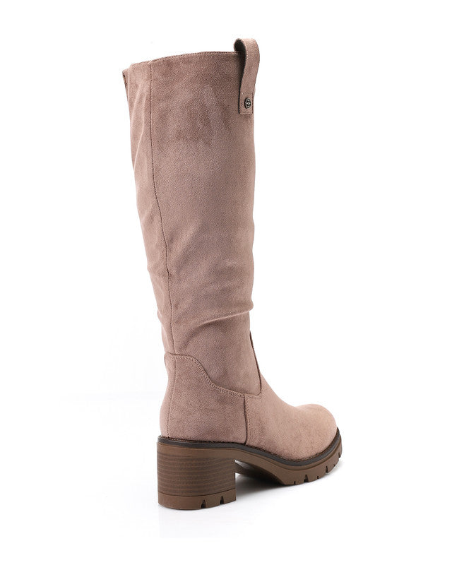 GER-DVTX-009  High Knee Full Zipper Boot