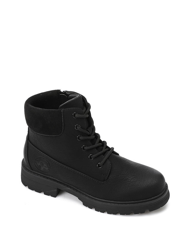 GER-DVTX-012 Ankle Suede Snow Boots